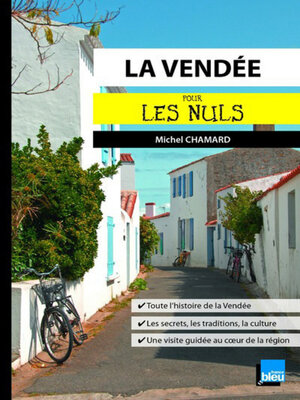 cover image of La Vendée pour les Nuls poche